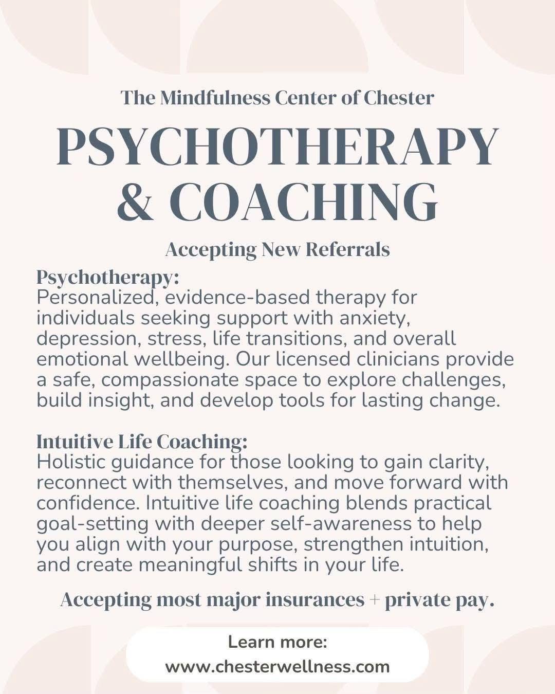 Psychotherapy and Coaching